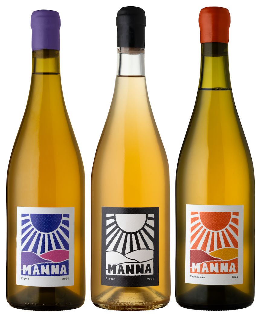 Three Manna Nordic Cuvée bottles